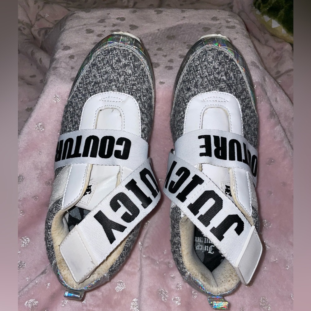 Vintage Juicy Couture Velcro shoes women’s 7.5 - Picture 4 of 7